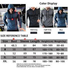 Men’s Fitness Tracksuit Hoodie & Joggers Set