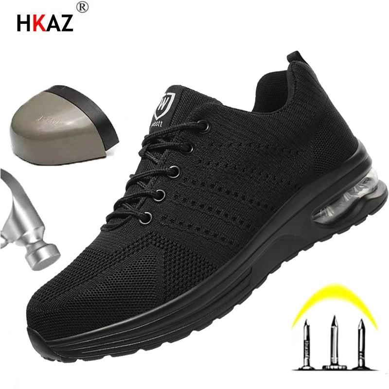 Men’s Steel Toe Safety Work Sneakers