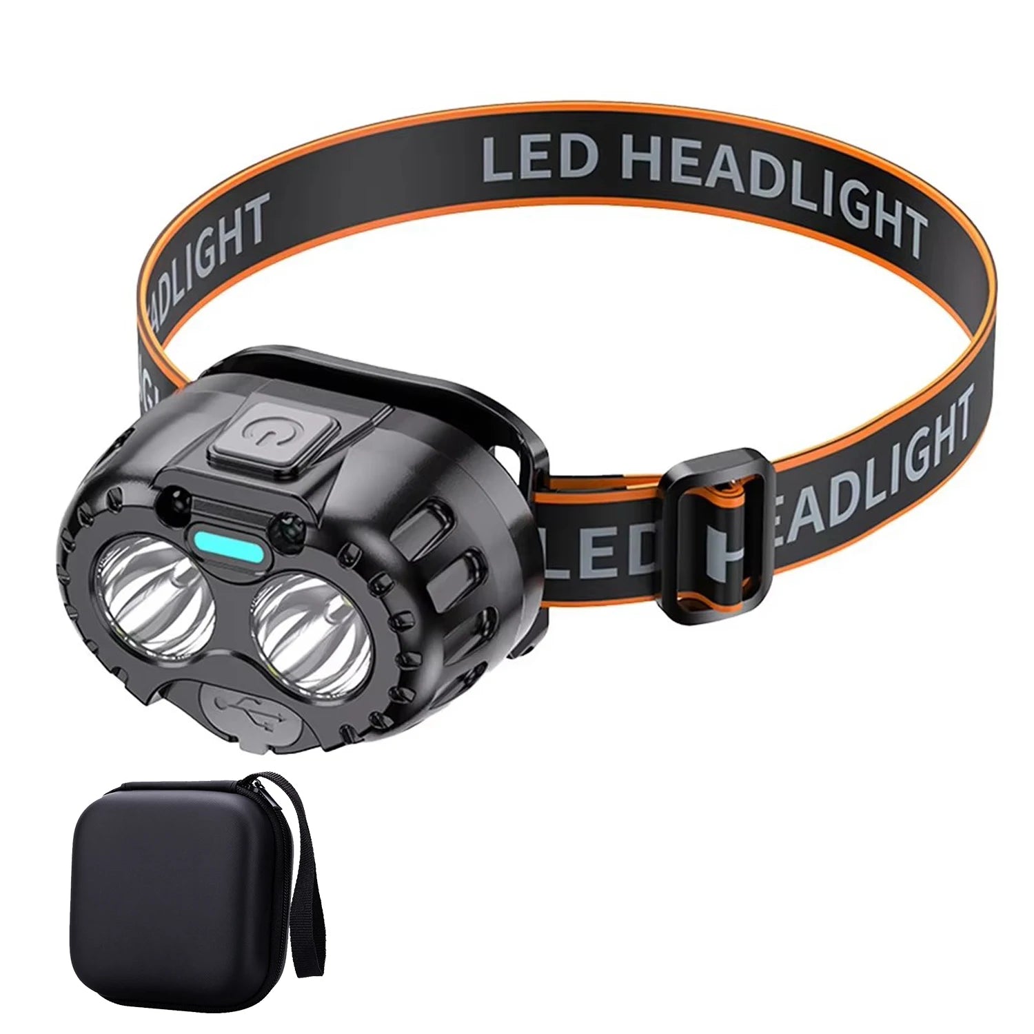 Powerful LED Headlamp 250LM Waterproof IPX4