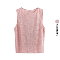 DRUR Women’s Back Cross Yoga Tank Top