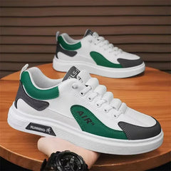 2025 Men’s Leather Low-Top Fashion Sneakers
