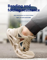 Unisex Lightweight Steel Toe Safety Work Shoes