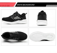 Men’s Lightweight Steel Toe Safety Work Sneakers