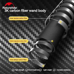 Naturehike Telescopic Carbon Trekking Pole