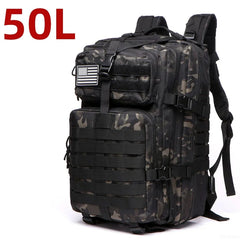 Waterproof 25L/50L Nylon Tactical Backpack