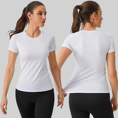 Women’s Short Sleeve Compression Workout Shirt