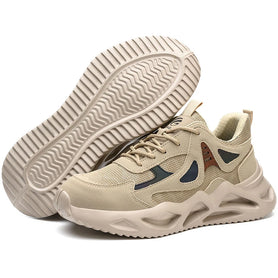 Unisex Lightweight Steel Toe Safety Work Shoes