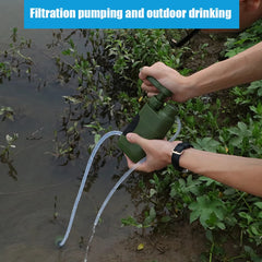 Portable Outdoor Water Filter & Purifier System