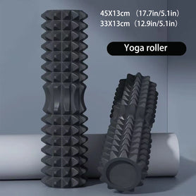 45cm Yoga Foam Roller & Pilates Block Set