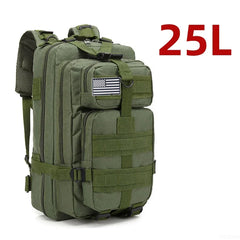 Waterproof 25L/50L Nylon Tactical Backpack