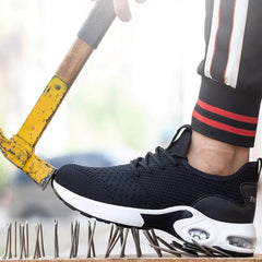 2025 Men’s Lightweight Steel Toe Safety Sneakers
