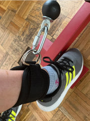 Double D-Ring Ankle Straps for Cable Workouts
