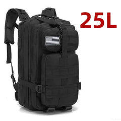 Waterproof 25L/50L Nylon Tactical Backpack