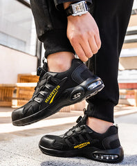 Men’s Rotating Button Steel Toe Safety Sneakers