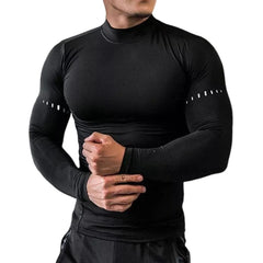 Men’s Long Sleeve Compression Workout Shirt