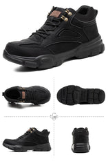 Men’s Steel Toe Indestructible Safety Work Boots