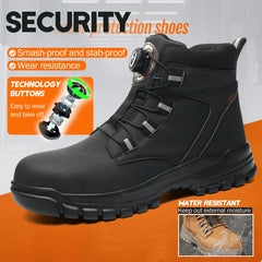 Men’s Waterproof Steel Toe Indestructible Work Boots
