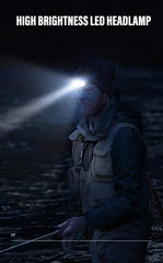 Powerful LED Headlamp 250LM Waterproof IPX4