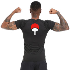 Men's Graphic Compression Quick-Dry Athletic Shirt