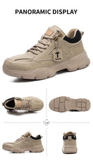 Men’s Steel Toe Indestructible Safety Work Boots