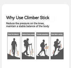 Naturehike Telescopic Carbon Trekking Pole