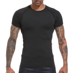 Men's Graphic Compression Quick-Dry Athletic Shirt