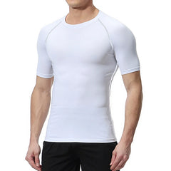 Men's Graphic Compression Quick-Dry Athletic Shirt