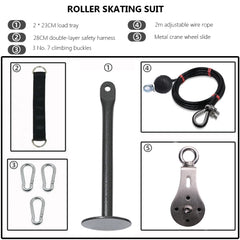 Adjustable Abdominal Sit-Up Suction Cup Foot Support