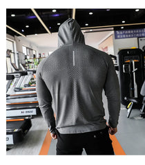 Men’s Fitness Tracksuit Hoodie & Joggers Set