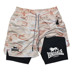 Men’s 2-in-1 Running Shorts with Phone Pocket