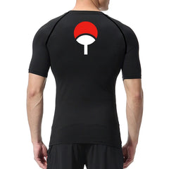 Men's Graphic Compression Quick-Dry Athletic Shirt