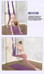 Adjustable Aerial Yoga Stretch Strap for Women