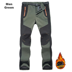LNGXO Men’s Winter Fleece Hiking Pants