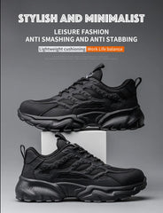 Men’s Lightweight Anti-Puncture Safety Work Shoes