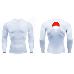 Men's Graphic Compression Quick-Dry Athletic Shirt