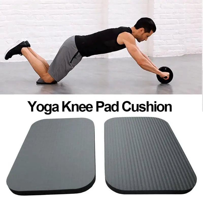 Black Yoga Knee Pad Cushion for Protection