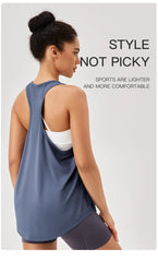 Women’s Quick-Dry Sleeveless Yoga Tank Top