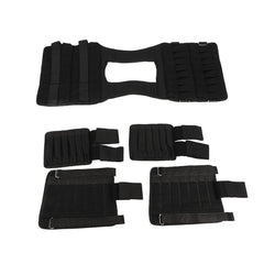 Adjustable Weighted Vest with Leg & Arm Weights