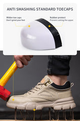 Men’s Steel Toe Indestructible Safety Work Boots