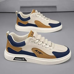 2025 Men’s Leather Low-Top Fashion Sneakers