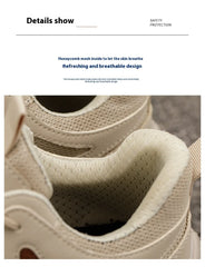 Unisex Lightweight Steel Toe Safety Work Shoes