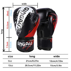 1 Pair Men’s Adjustable Boxing Gloves