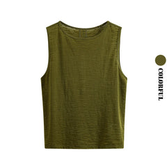 DRUR Women’s Back Cross Yoga Tank Top