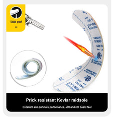 Men’s Rotating Button Steel Toe Safety Sneakers