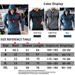 Men’s Fitness Tracksuit Hoodie & Joggers Set