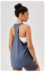 Women’s Quick-Dry Sleeveless Yoga Tank Top