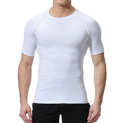 Men's Graphic Compression Quick-Dry Athletic Shirt