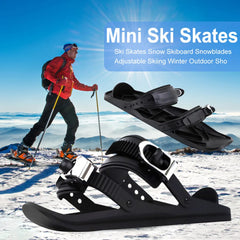 Mini Adjustable Short Skating Ski Shoes