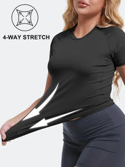 Women’s Short Sleeve Compression Workout Shirt