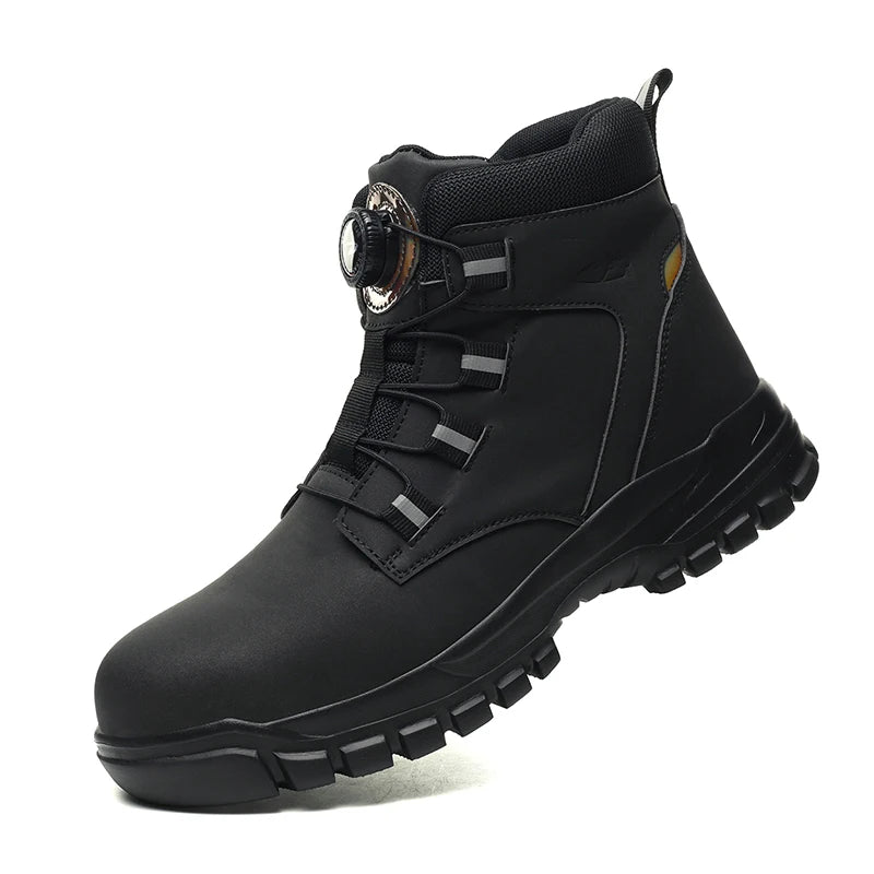 Men’s Waterproof Steel Toe Tactical Work Boots